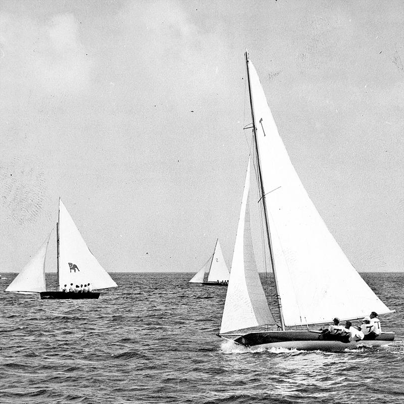 Talei and Top Dog at Suva in 1952 - photo © Archive