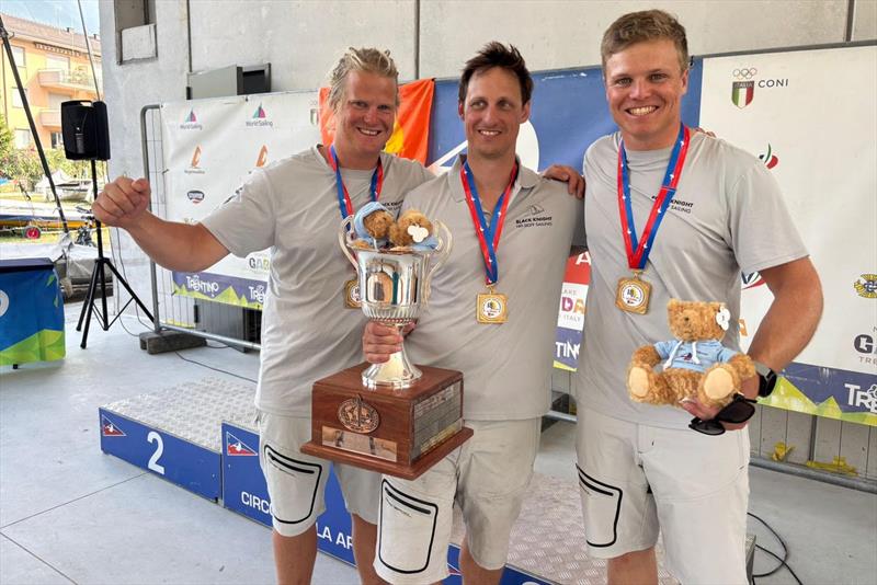 Germany's Black Knight takes the title by a single point - 18ft Skiff European Championships - photo © Elena Giolai