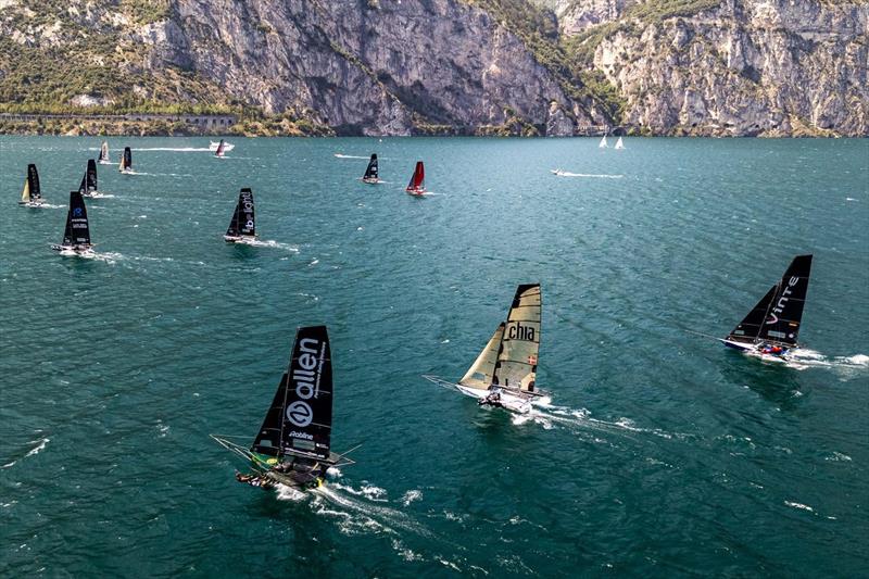 18ft Skiff European Championships photo copyright Elena Giolai taken at Circolo Vela Arco and featuring the 18ft Skiff class