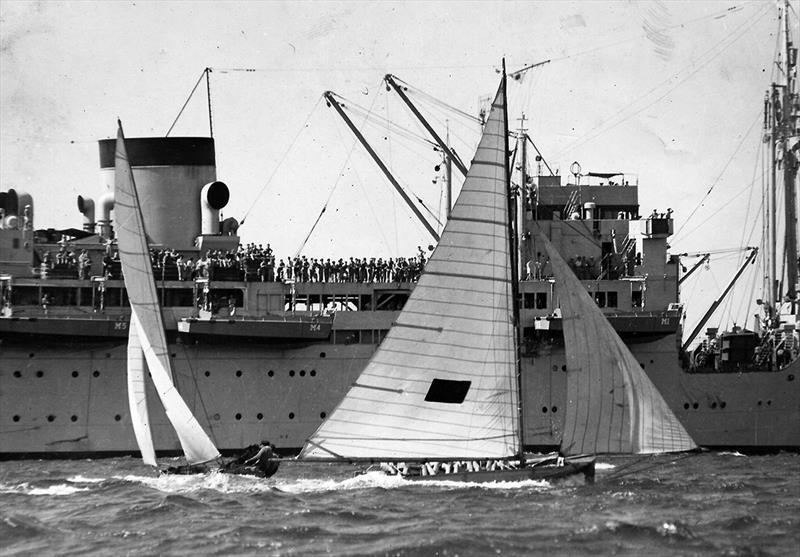 Culex and Australia in the 1940s photo copyright Archive taken at Australian 18 Footers League and featuring the 18ft Skiff class