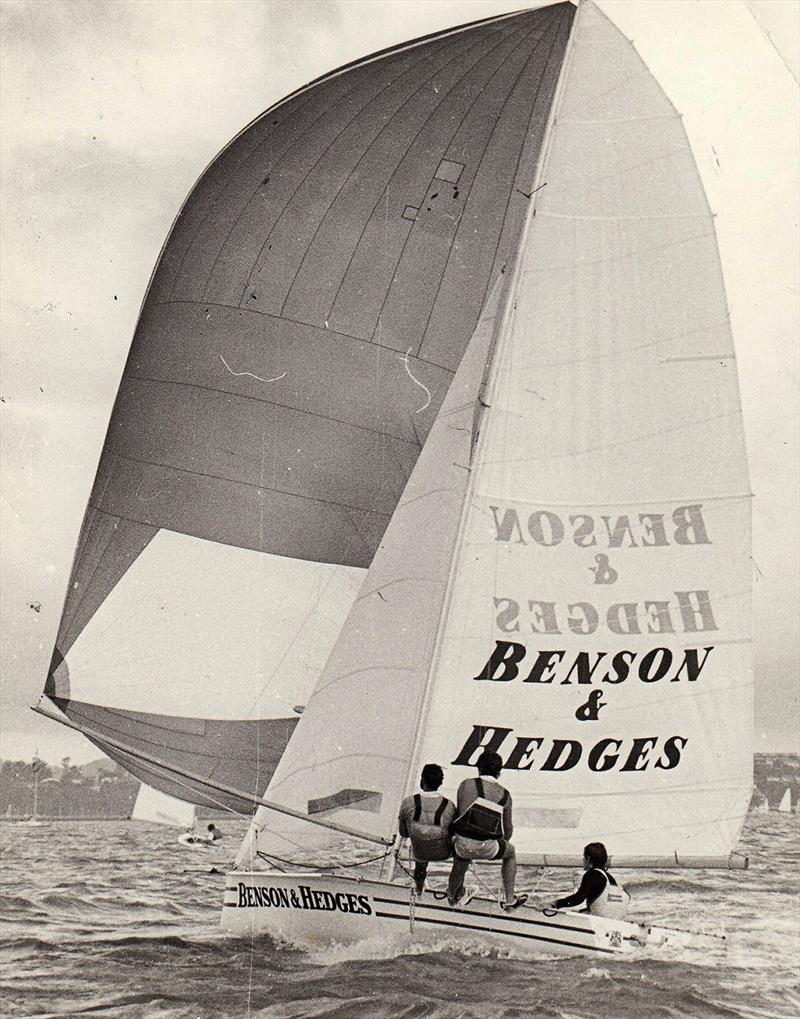 Benson and Hedges, changed the method of hull construction in 1977 - photo © Archive