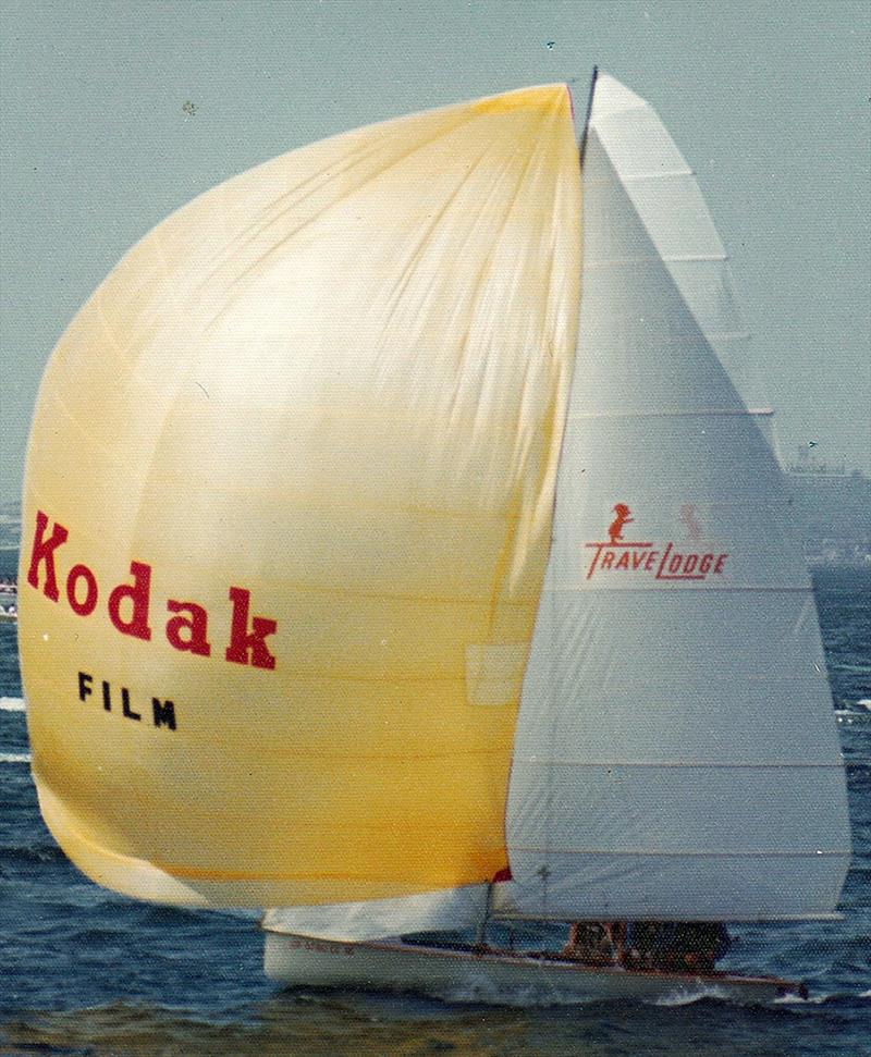 Travelodge International, 1973, skippered by Roger Welsh, was the first USA team to win a race at the worlds - photo © Frank Quealey