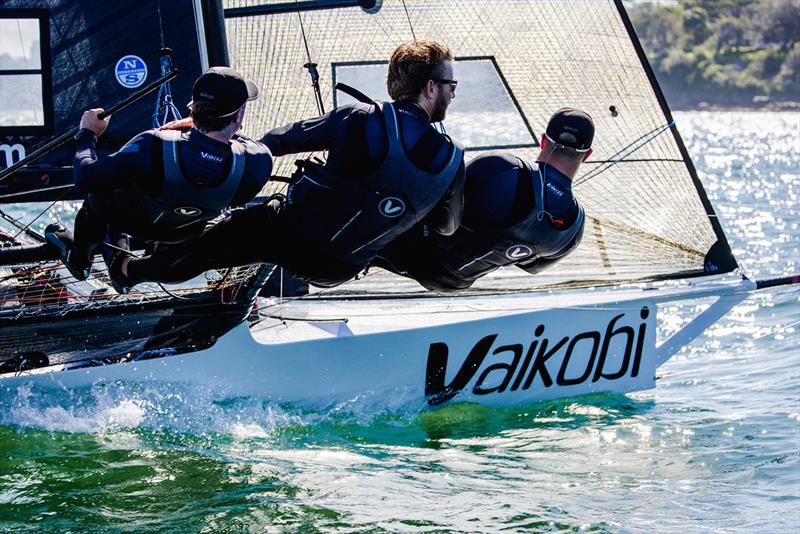 Vaikobi's crew at the JJs - photo © Suellen Hurling @ Live Sail Die