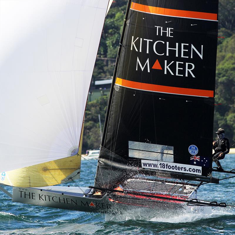 TKM's state champion at the 2018 Giltinan Championship photo copyright Frank Quealey taken at Australian 18 Footers League and featuring the 18ft Skiff class