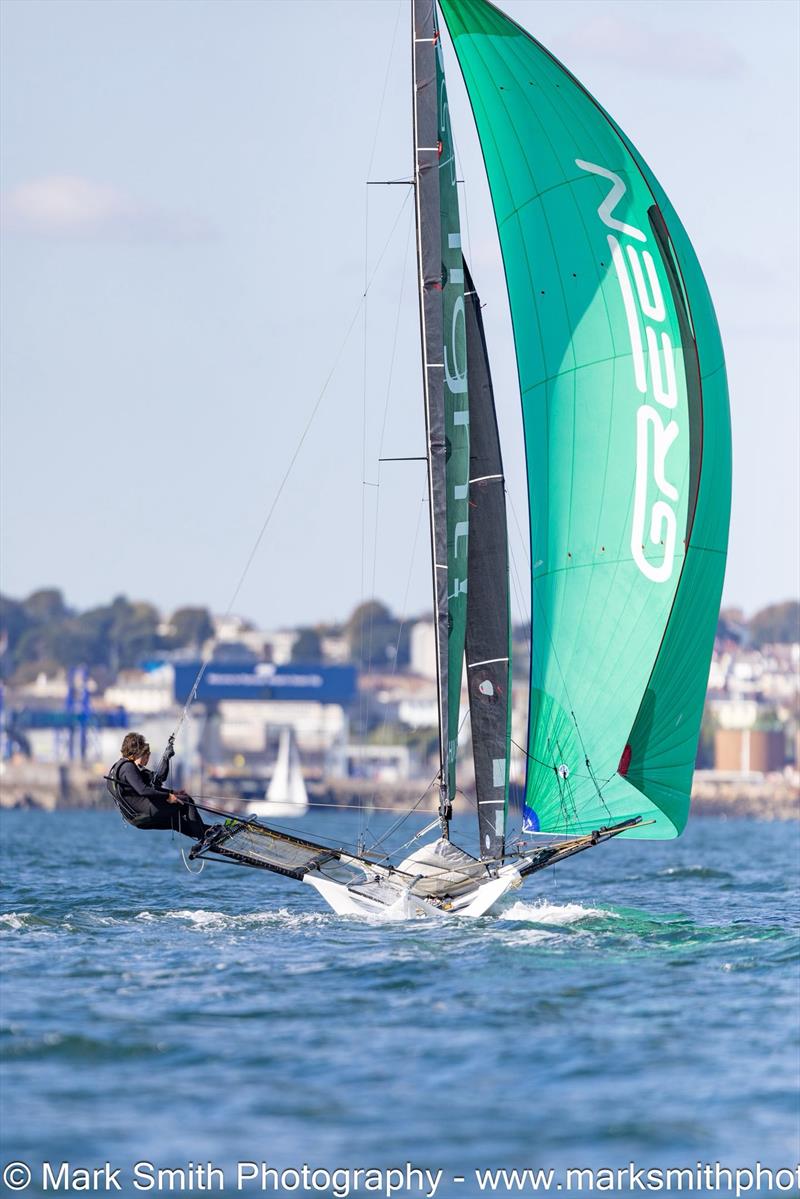 2025 European 18ft Skiff Circuit photo copyright Mark Smith Photography / www.marksmithphotography.co.uk taken at Royal Western Yacht Club, England and featuring the 18ft Skiff class