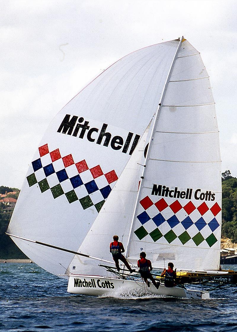 Mitchell Cotts in the early 1980s  - photo © Frank Quealey