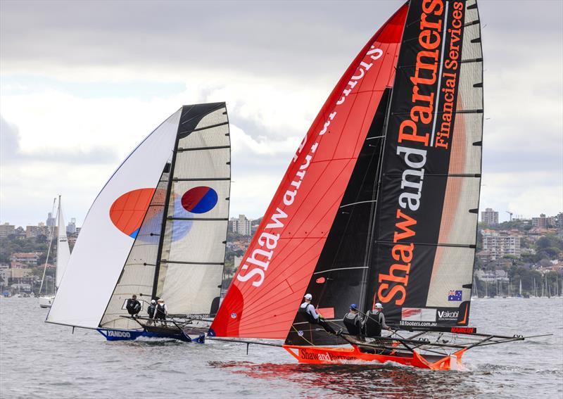 Spring Championship Race 4 photo copyright SailMedia taken at Australian 18 Footers League and featuring the 18ft Skiff class