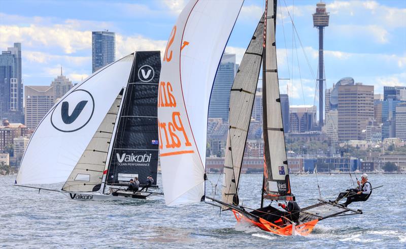 18ft Skiff Club Championship Race 6 photo copyright SailMedia taken at Australian 18 Footers League and featuring the 18ft Skiff class