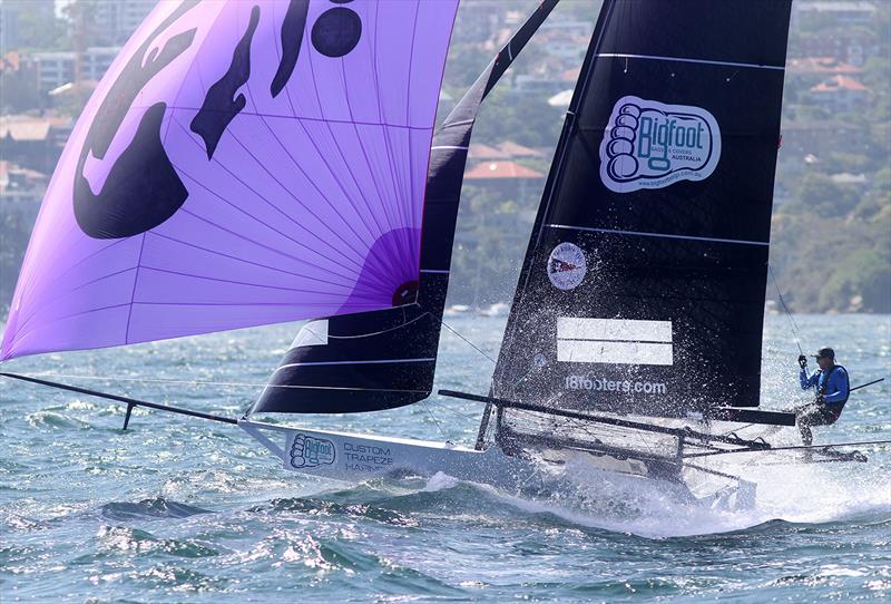 Big Foot at the previous nationals on Sydney Harbour - photo © Frank Quealey