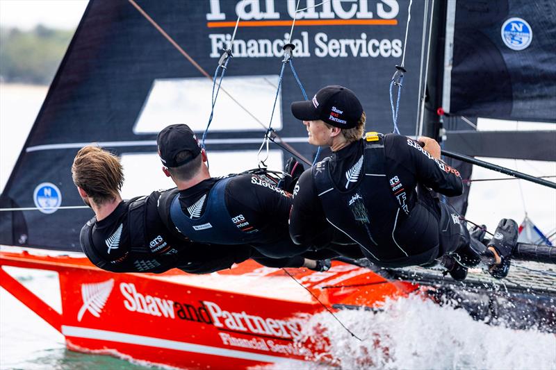 Shaw and Partners NZ crew in action - photo © Adam Mustill