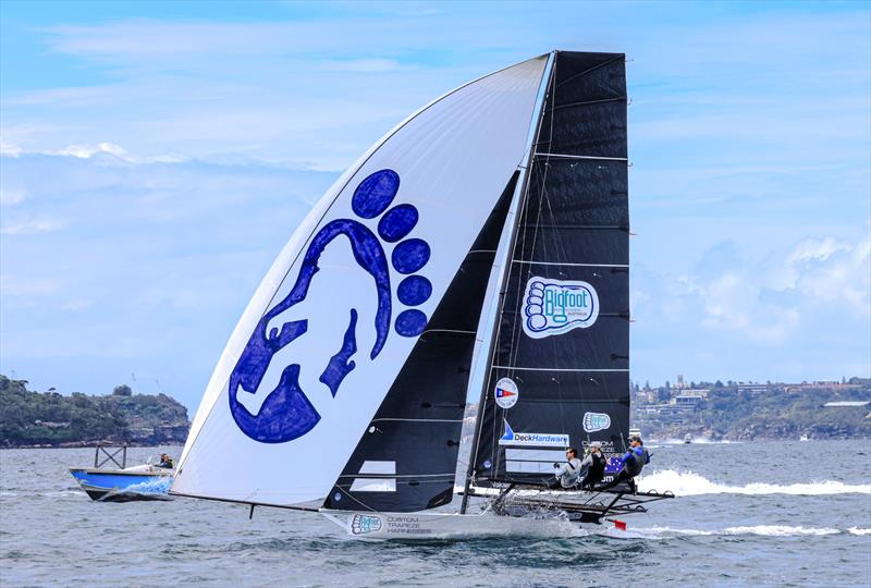 18ft Skiff Season Point Score Race 19 - Brisbane's Big Foot Bags and Covers - photo © SailMedia