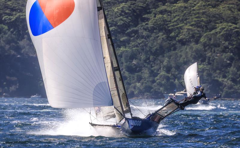 JJ Giltinan 18ft Skiff World Championship 2026 Race 4 & 5 - Yandoo, series leader - photo © SailMedia