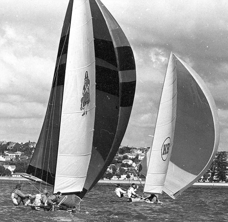 KB and Captain Morgan at the 1974 worlds (archive) - photo © Archive