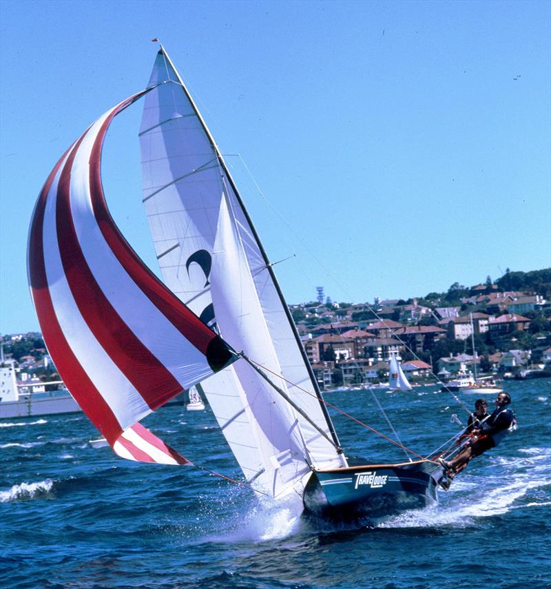 Travelodge NZ at the 1976 worlds on Sydney Harbour - photo © Bob Ross