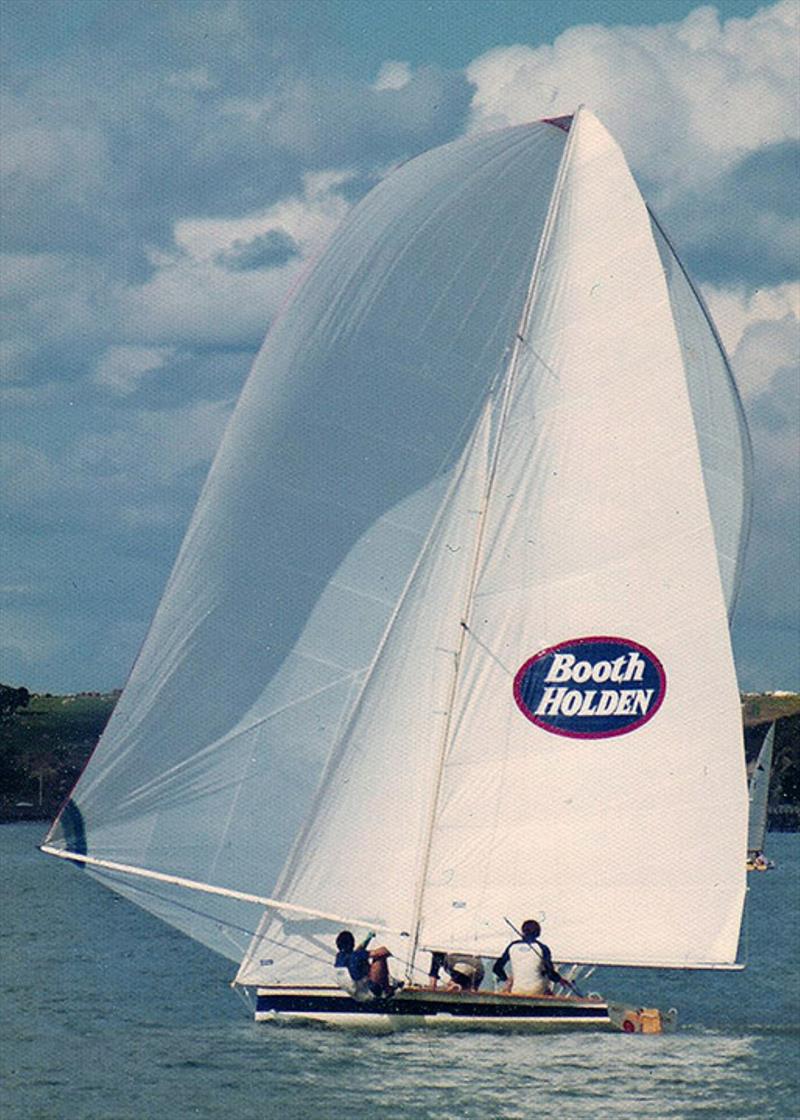 Booth Holden was the last of the 4-handers at Auckalnd in 1974 - photo © Frank Quealey