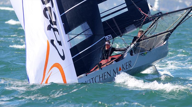 Interesting moment for the NSW champion team, The Kitchen Maker, in 2017-18 - photo © Frank Quealey
