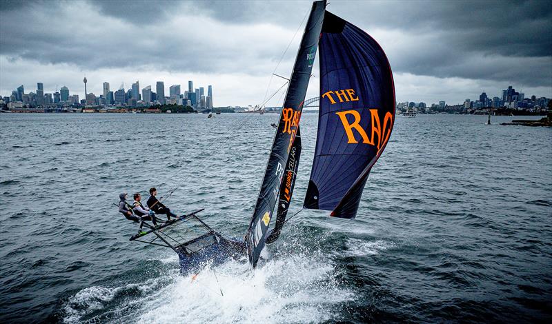 Rag and Famish Hotel in 2024-25 with Finn Rodowicz in the bow - photo © SailMedia