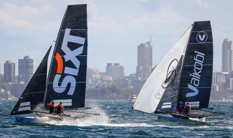 Sixt ve Vaikobi ilk spinnaker koşusunda - 18ft Skiffs SIXT Bahar Şampiyonası, 3. Yarış - fotoğraf © SailMedia