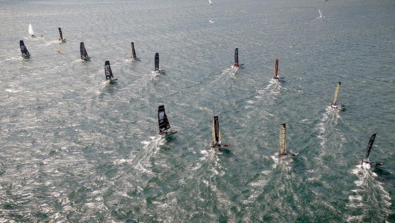 Yarış başlangıcı - 18ft Skiffs SIXT Bahar Şampiyonası, 3. Yarış - fotoğraf © SailMedia
