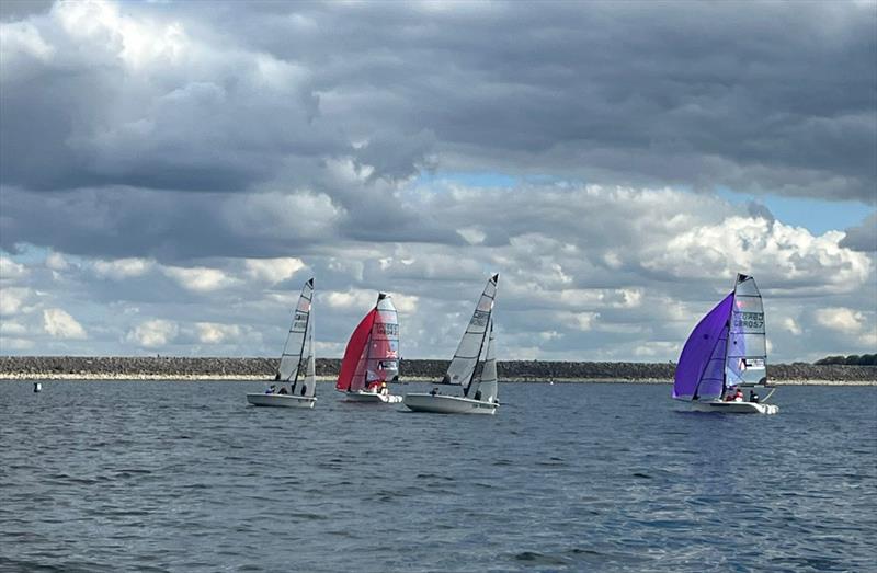 SKUD 18 Nationals at Rutland photo copyright Oliver Eldon taken at Rutland Sailing Club and featuring the SKUD 18 class