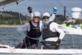 Augie Diaz and Barbie Brotons (USA) win the Snipe Western Hemisphere & Orient Championship © Matias Capizzano
