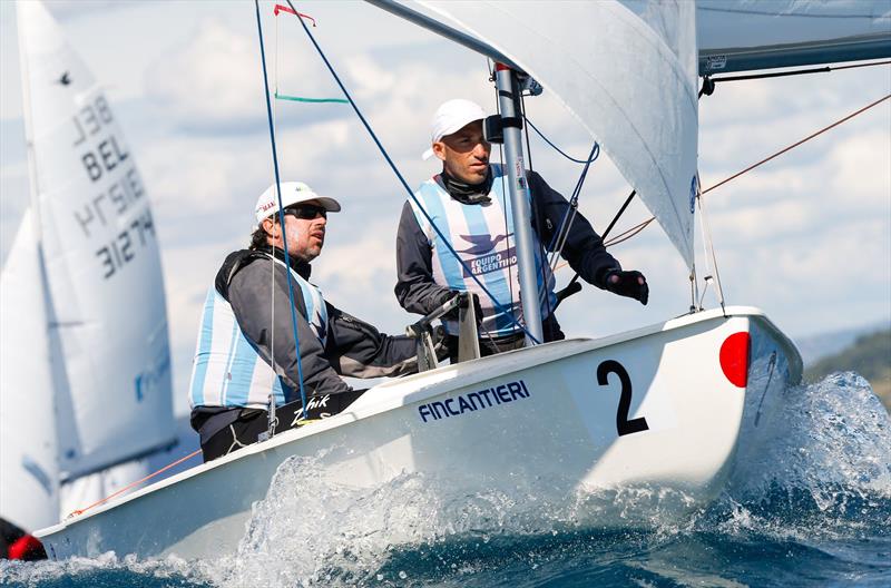 Day 4 of the Snipe Worlds in Talamone, Italy photo copyright Matias Capizzano taken at Circolo della Vela Talamone and featuring the Snipe class