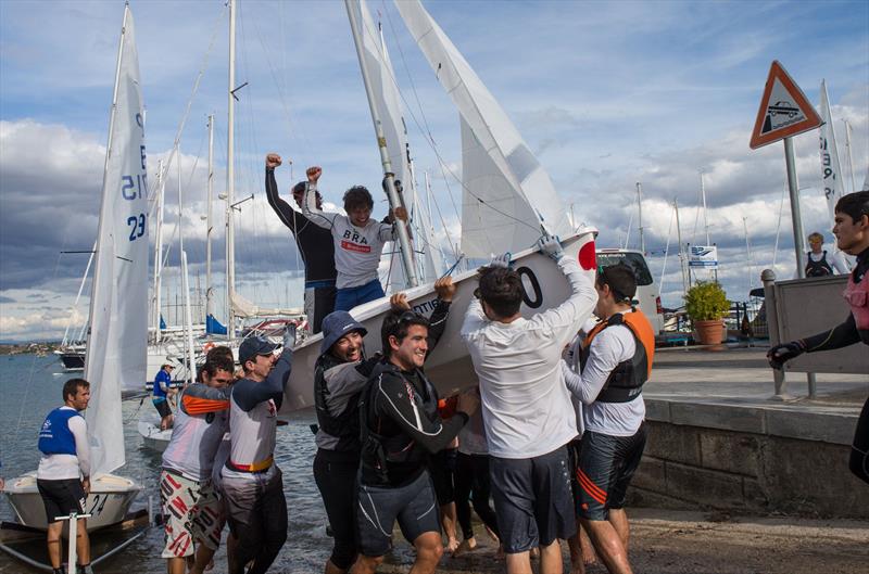 Final day of the Snipe Worlds in Talamone, Italy photo copyright Matias Capizzano taken at Circolo della Vela Talamone and featuring the Snipe class