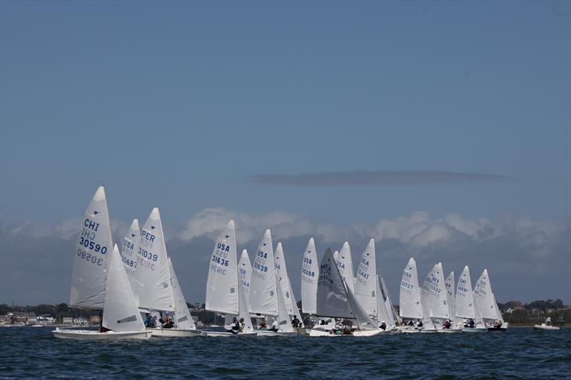 Snipe Western Hemisphere & Orient Championship day 1 photo copyright Matias Capizzano taken at Cottage Park Yacht Club and featuring the Snipe class