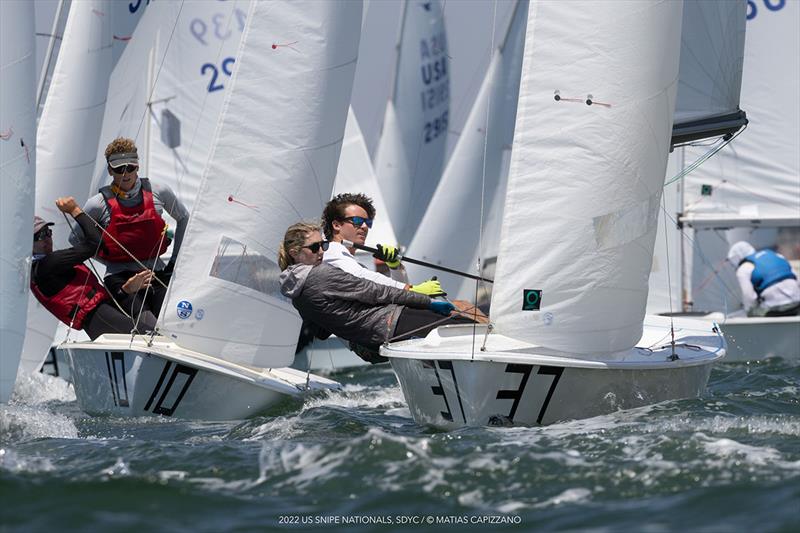 2022 Snipe US National Championship - Final Day photo copyright Matias Capizzano taken at San Diego Yacht Club and featuring the Snipe class