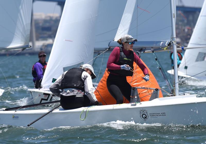 2022 Snipe US National Championship at San Diego photo copyright Bob Betancourt taken at San Diego Yacht Club and featuring the Snipe class