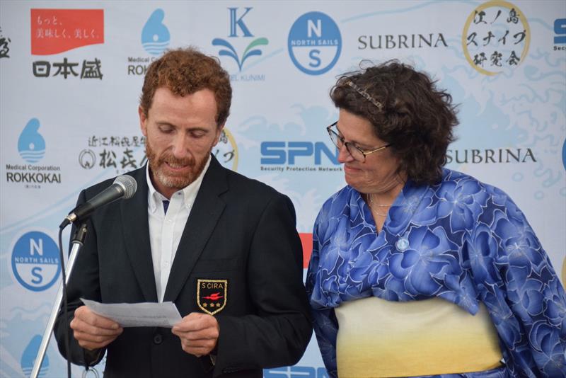 Snipe Women's World Championship Prize Giving photo copyright Junichiro Shiraishi taken at  and featuring the Snipe class