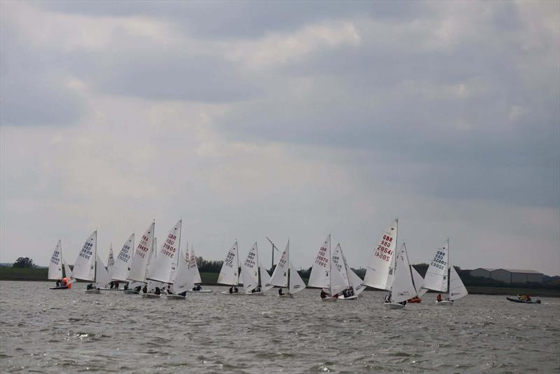 Downwind during the Snipe South East Championship at Blackwater photo copyright Zoe Nelson taken at Blackwater Sailing Club and featuring the Snipe class