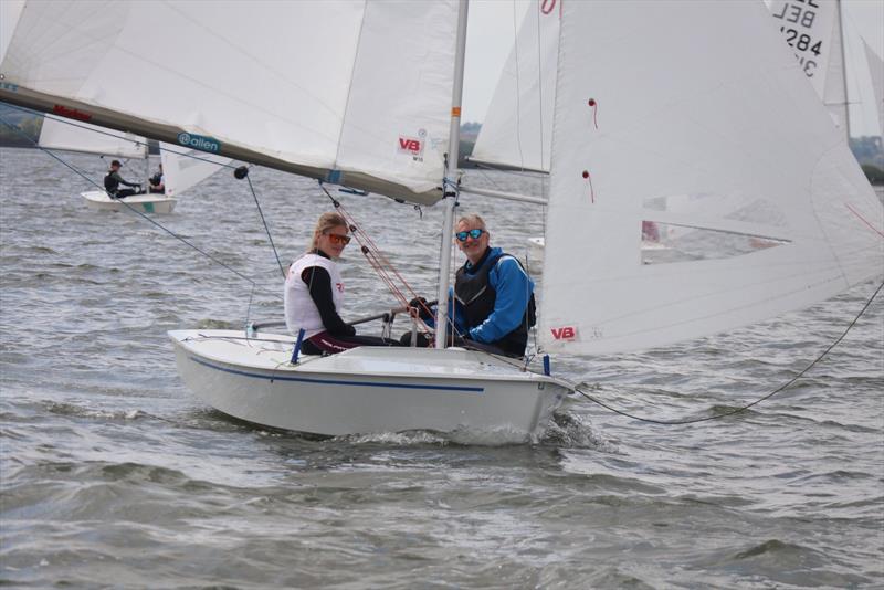 Peter and Jess during the Snipe South East Championship at Blackwater - photo © Zoe Nelson