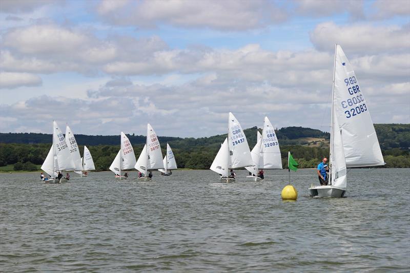Down the run - Snipe open meeting at Bough Beech photo copyright Sarah Seddon taken at Bough Beech Sailing Club and featuring the Snipe class