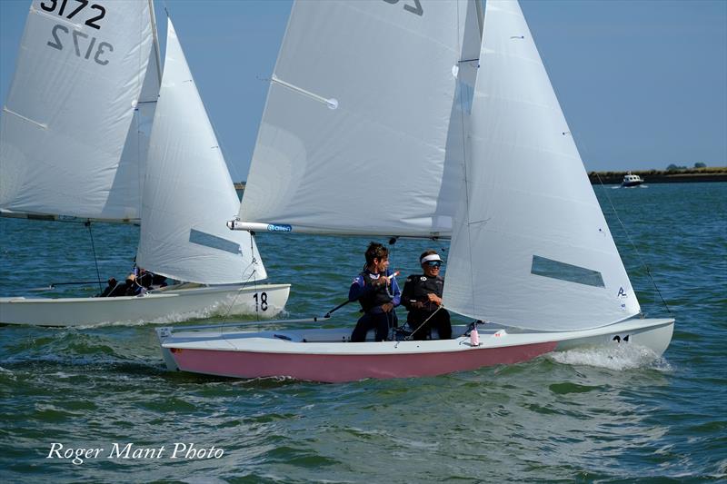 Joe and Andy during the Allen Snipe UK Nationals at Royal Corinthian Yacht Club - photo © Roger Mant Photography