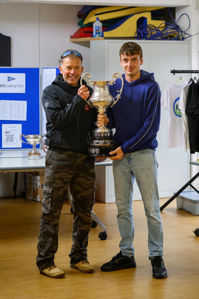 Joseph Warwicker and Andrew Service win the Isle of Sheppey Round the Island Race 2026 - photo © Alex Creamer