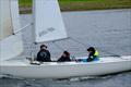 2nd place Keith Falconer, Karen Dean, Campbell Low and Ian Fleming during the Soling Nationals at Lochaber © James Douglas