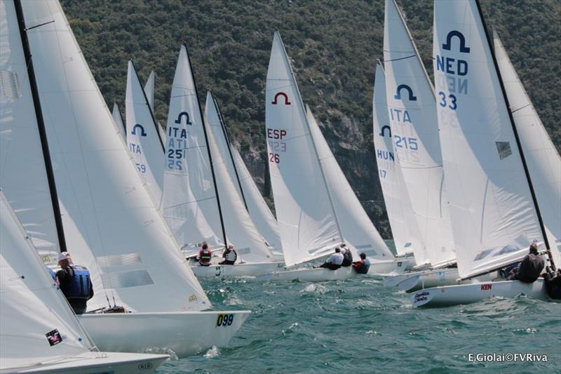 Soling European Championship 2017 photo copyright Elena Giolai / Fraglia Vela Riva taken at Fraglia Vela Riva and featuring the Soling class