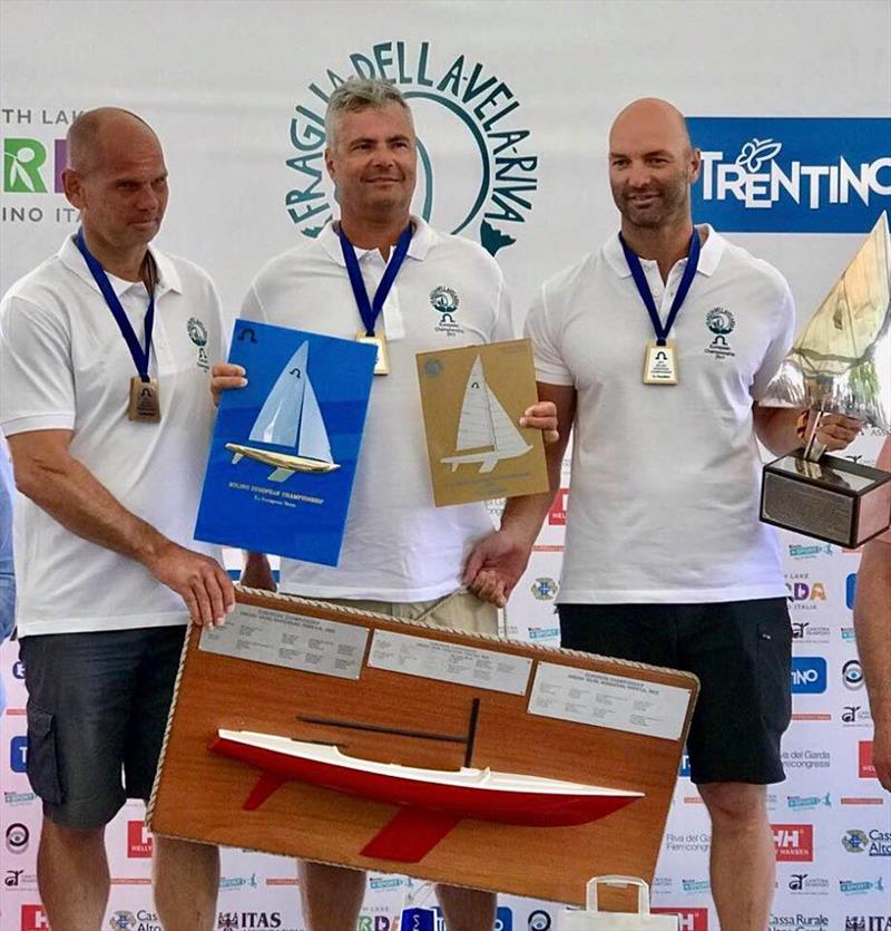 HUN-11 wins the Soling European Championship 2017 photo copyright Elena Giolai / Fraglia Vela Riva taken at Fraglia Vela Riva and featuring the Soling class