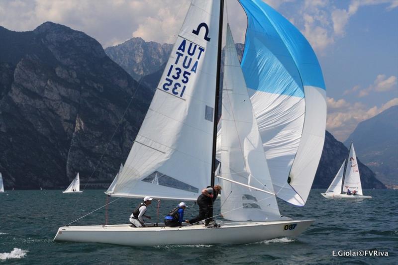 Soling European Championship 2017 photo copyright Elena Giolai / Fraglia Vela Riva taken at Fraglia Vela Riva and featuring the Soling class