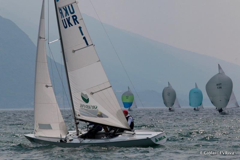 Soling European Championship 2017 photo copyright Elena Giolai / Fraglia Vela Riva taken at Fraglia Vela Riva and featuring the Soling class