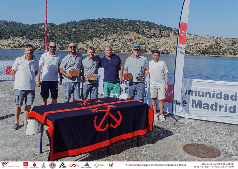 International Friendship League Championship Soling Class photo copyright Andrea Baban | RCNM taken at Real Club Náutico de Madrid and featuring the Soling class