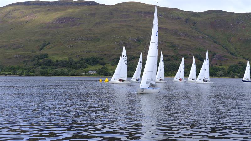 British Soling Championship 2025 at Lochaber Yacht Club photo copyright Dr Jim Douglas taken at Lochaber Yacht Club and featuring the Soling class