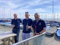 West Kirby Solo Open Winners (l-r) Philip Barnes 3rd, Stephen Denison 2nd, Martin Hartley 1st