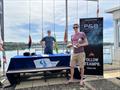 Jamie Clementson wins the P&B Solo Western Championship at Chew Valley Lake Sailing Club &copy; Vernon Perkins