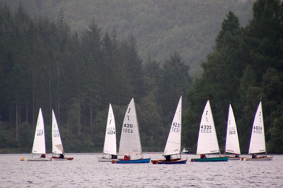 18 Solos attended the penultimate event of the 2006 travellers series at Loch Ard photo copyright Ann Braid taken at Loch Ard Sailing Club and featuring the Solo class