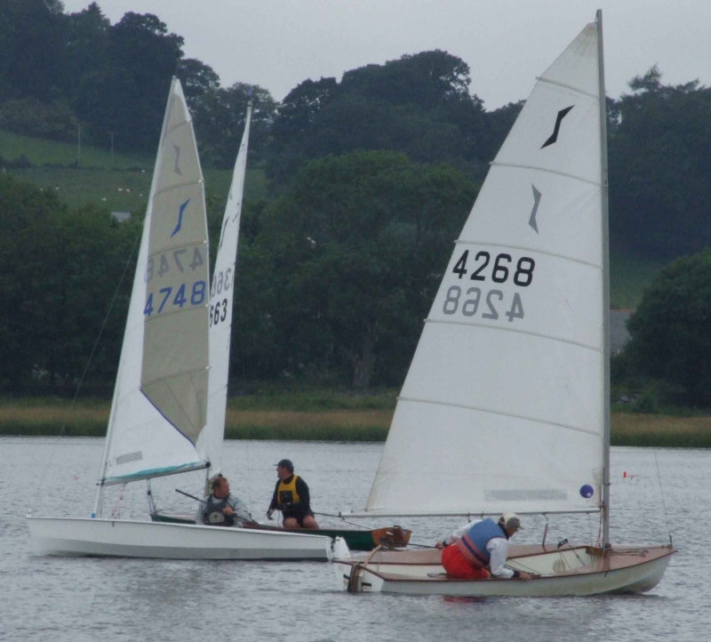 17 visitors from 10 clubs for the Bala Solo open photo copyright John Hunter taken at Bala Sailing Club and featuring the Solo class