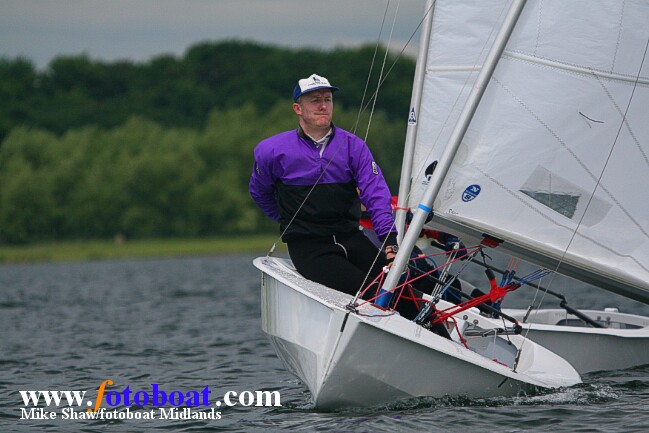 97 Solos for the Inland Championships at Rutland photo copyright Mike Shaw / www.fotoboat.com taken at Rutland Sailing Club and featuring the Solo class