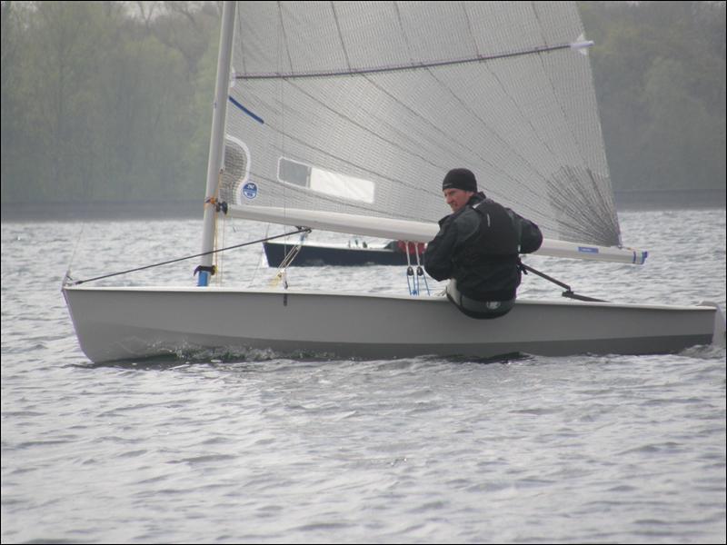 Charlie Cumbley set for the Solo Inlands at Rutland photo copyright Will Loy taken at Rutland Sailing Club and featuring the Solo class