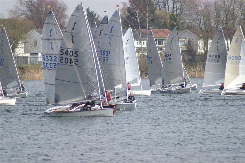 Littleton Solo Open photo copyright Mike Wilkie taken at Littleton Sailing Club and featuring the Solo class